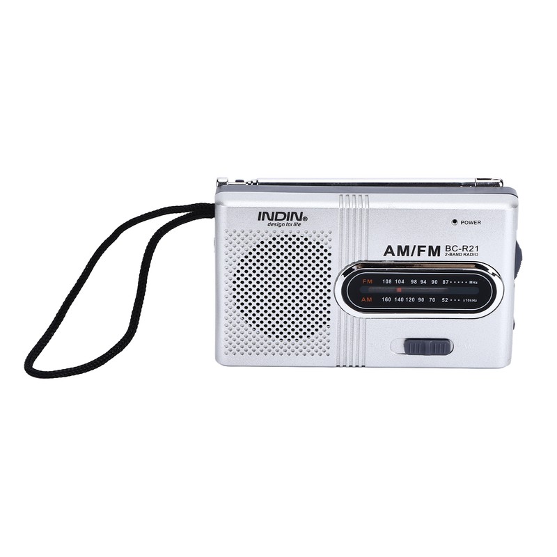 Portable Pocket Radio Mini Radio Player AM FM Compact Radio