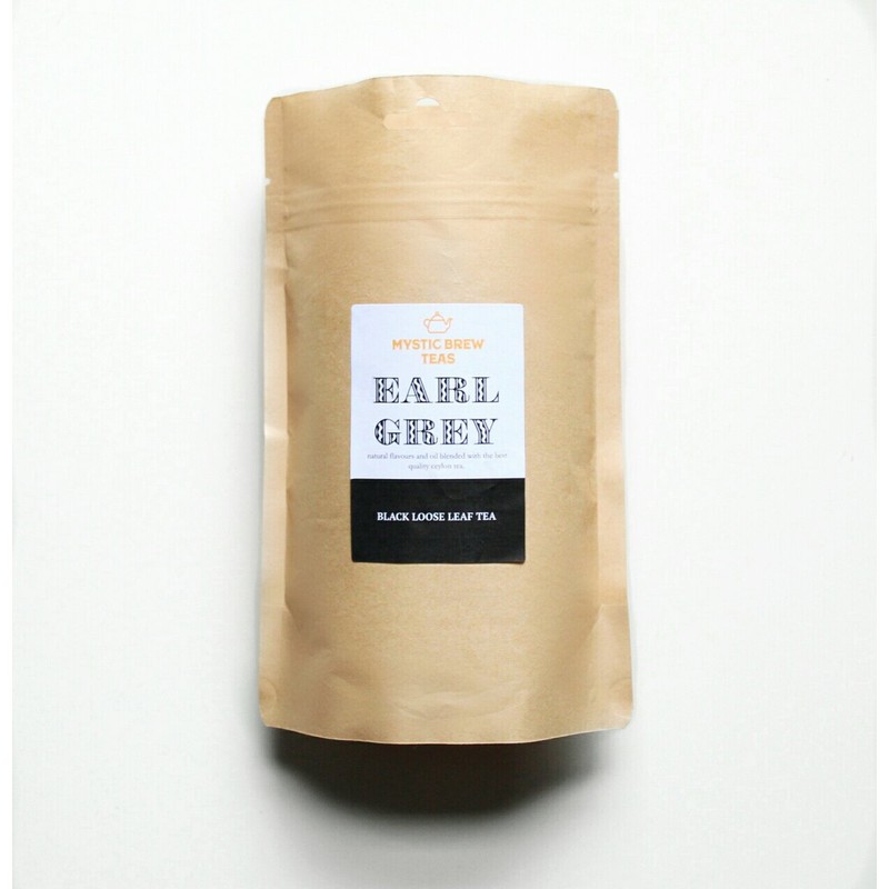 Mystic Brew Teas Earl Grey Loose Leaf Tea 500g Pouch