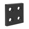 5Pcs Aluminum Profile End Cap Alloy Metal Cover Plate Linear
