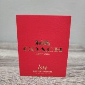 Coach 2023 WOMENS COACH NEW YORK LOVE EAU DE PARFUM 1.2 ML / 0.04 FL OZ SAMPLE SPRAY