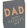 UK Greetings Father's Day Card For Dad - Patterned Letters