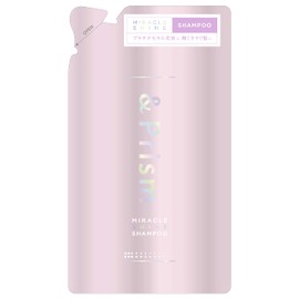 &Prism Miracle Shine Shampoo Refill, 10.2 fl oz (320 ml), Platinum Beauty Shampoo From the Core to Shiny Hair