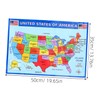 Operitacx Brilliant Maps Usa States Map Large Wall Art Learning