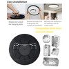 1pack 24 Inch Remote Control Dimmable Large LED Flush Mount