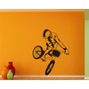 Cycle Stunt Black Wall Sticker and WallpaperWall Sticker and Wallpaper