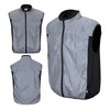 BTR High Visibility Reflective Silver Running and Cycling Gilet and