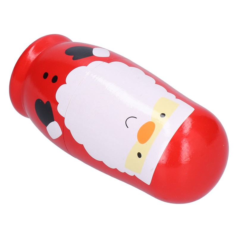 6Pcs Russian Nesting Dolls Gift Wooden Painted Art Crafts Cartoon