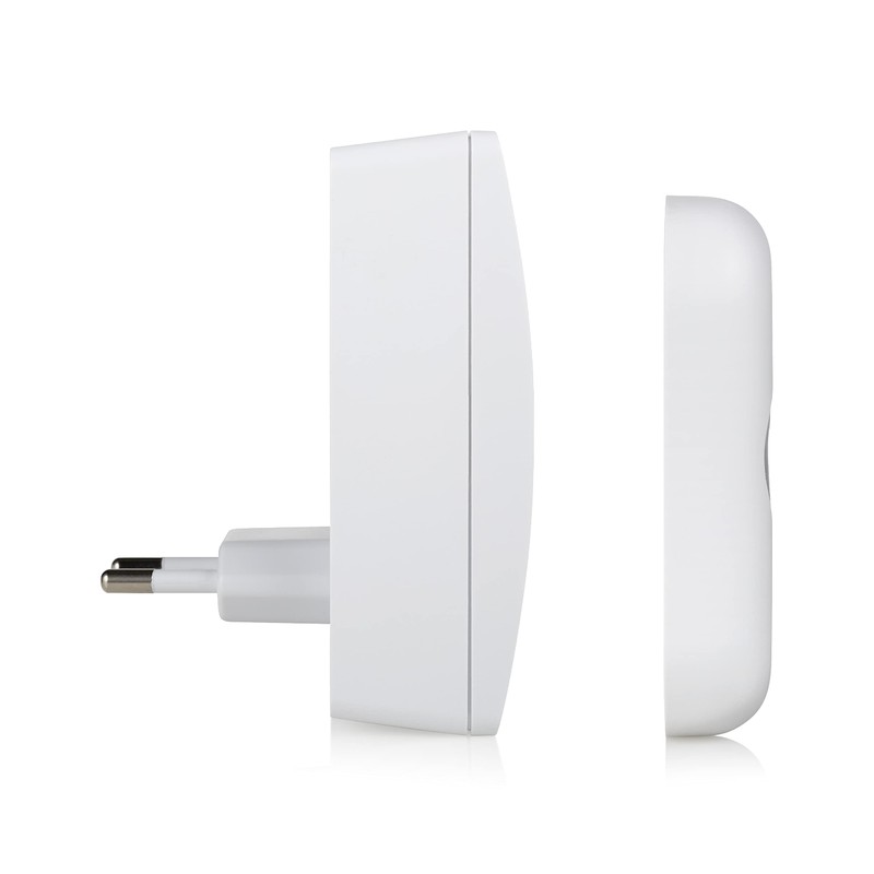Byron DBY-21132 Doorbell Set, up to 100 m Wireless Range,