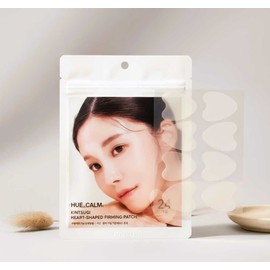 Hucom Hukam Vegan Kintsuki Heart Elasticity Patches 24 pieces, 3 for eyebrows. Improvement of nasolabial folds / 휴캄 비건 킨츠키 하트 탄력 패치 24개입 3개 미간. 팔자 주름 개선