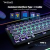 65% Wired Mechanical Gaming Keybaord, Compact 68 Keys Mini Keyboard