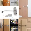 zeng Stainless Steel Automatic Door Closer, Adjustable Spring Closer for
