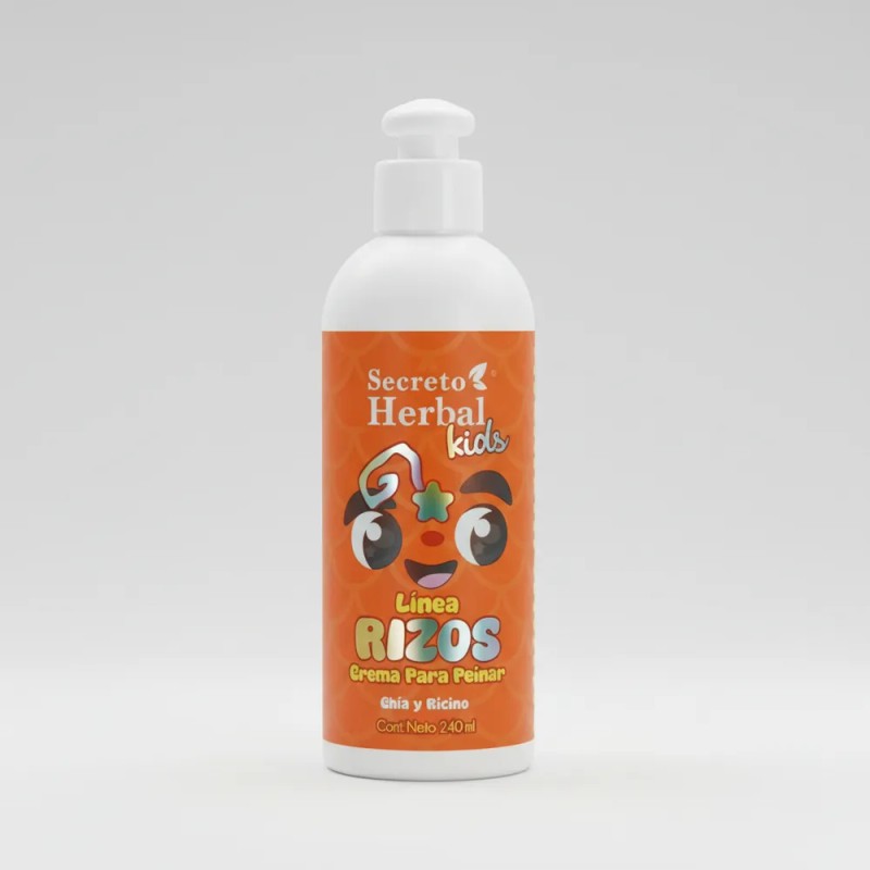 Crema Para Peinar Kids Rizos Secreto Herbal 240ml