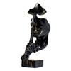 Thinker Statue Vivid Shape Compact Synthetic Resin Attractive Decorative Silence