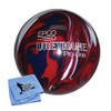 EPCO Candlepin Bowling Ball- Urethane - Dark Red, Royal &