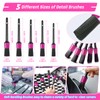35PCS Car Detailing Kit Interior Cleaner with High Power Handheld