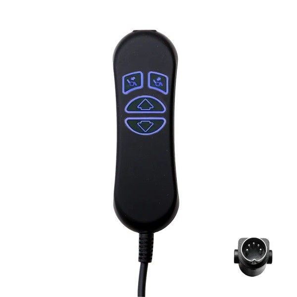 Okin Recliner Remote 4 Button 5 Pin Lift Chair Remote