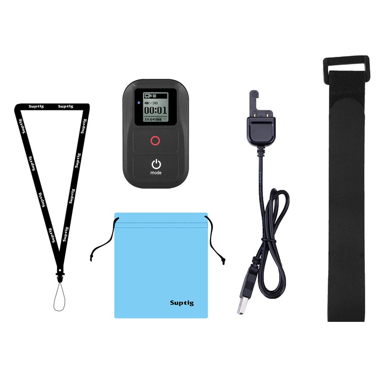 Suptig Waterproof Remote Control Compatible with Hero 7 Black Hero