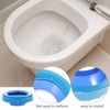 OSALADI Toilet Bowl Seal Bathroom Toilet Bowl Gasket Material Easy