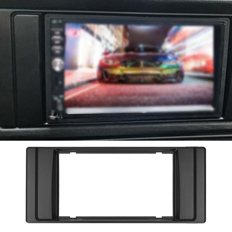 2Din Center Control Audio Fascia Trim Navigation Panel Frame Interior