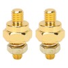 Battery Terminal Adapters, 2 Pcs Battery Terminal Adapters Brass Battery