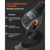 FJDZ SAFETY ANSI A9 Cut Resistant Work Gloves,18-gauge Lightweight Seamless