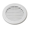 Vent Systems 4" Inch (Opening Dimensions) White Soffit Vent Cover