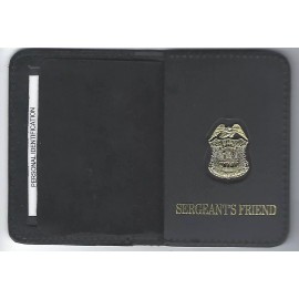 New York City Police  Sergeant's Friend  Mini Cut-Out Letters  Book Wallet
