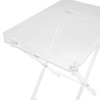 Acrylic Folding Table,Accent Desk Table,Modern Clear Acrylic Furniture,Side Table for