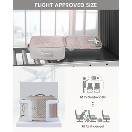 LOVEVOOK Travel Backpack For Women,40L Carry On Backpack Flight Approved,TSA Personal Item Travel Bag Fits 17 Inch Laptop,Business Weekender Overnight Daypack with 3 Packing Cubes