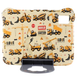 Topevoeon Excavator Onn 10.1 inch Tablet Case Gen 4 2024 100135925 Kids Friendly Case with Handle Kickstand Kids Pro Shockproof Full Cover Boy's Gift (WJJ)