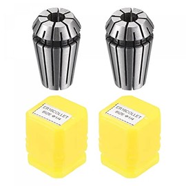 uxcell ER16 Spring Collet, 1/4" Chuck for CNC Engraving Machine Lathe Milling 2pcs