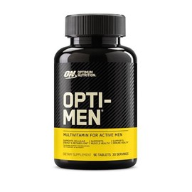 Optimum Nutrition Opti-Men, Vitamin C, Zinc and Vitamin D, E, B12 Supplement Fitness - Color: 90 Tablets, Specification: Standard