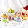 DIFEIUKI Transparent Gift Box, Set of 50, PVC Plastic Case,