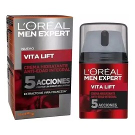 Crema Anti Arrugas Facial Men Expert Vitalift 5 Loréal Tipo De Piel Todo Tipo De Piel