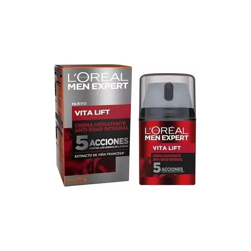 Crema Anti Arrugas Facial Men Expert Vitalift 5 Loréal Tipo