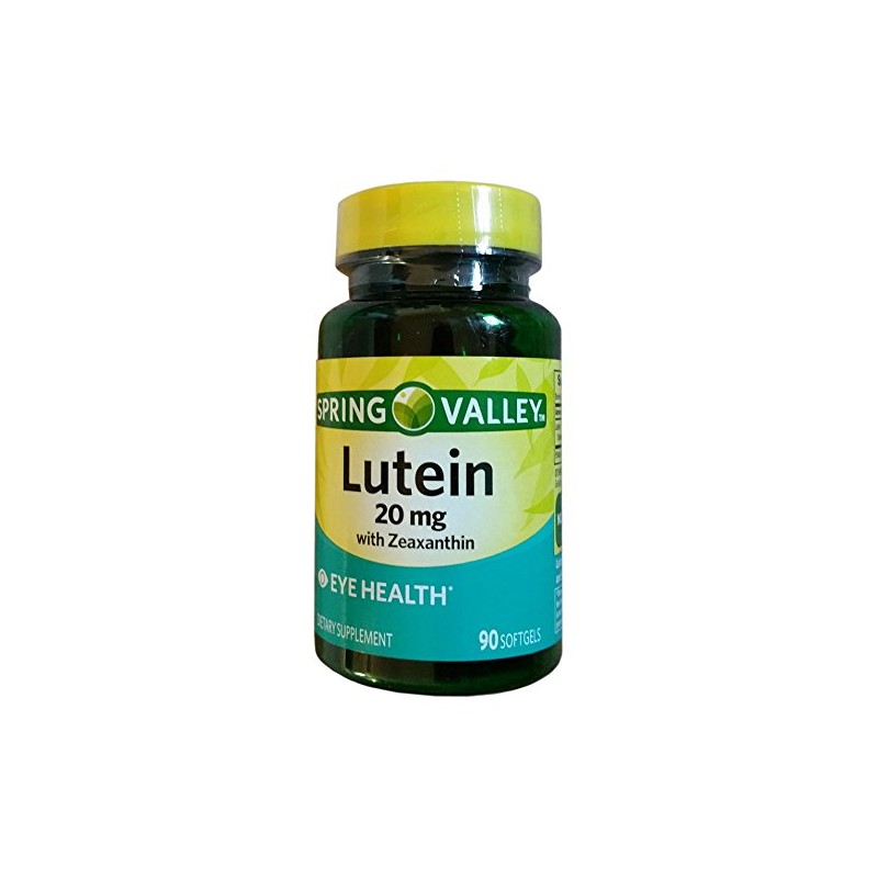 Spring Valley - Lutein 20 mg, 90 Softgels