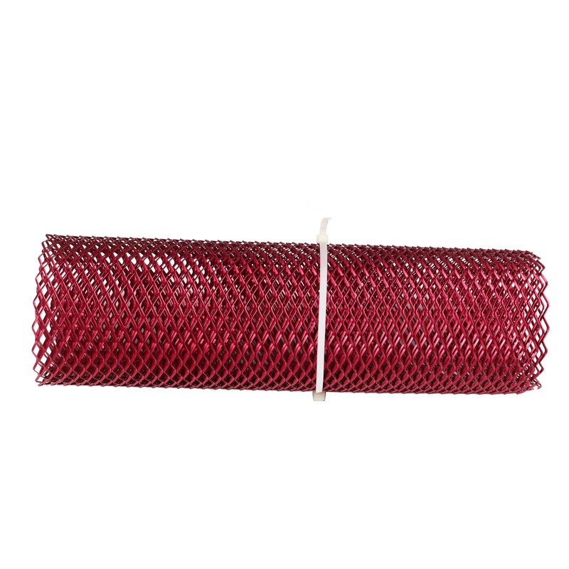 Car Front Center Grid Grille Rhombic Mesh Stable Structure Aluminum