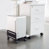 Progressive Desk Mobile CPU Stand. Portable PC Tower Stand with