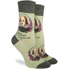Good Luck Sock Women's Shakespeare Socks, Adult, Shoe Size 5-9