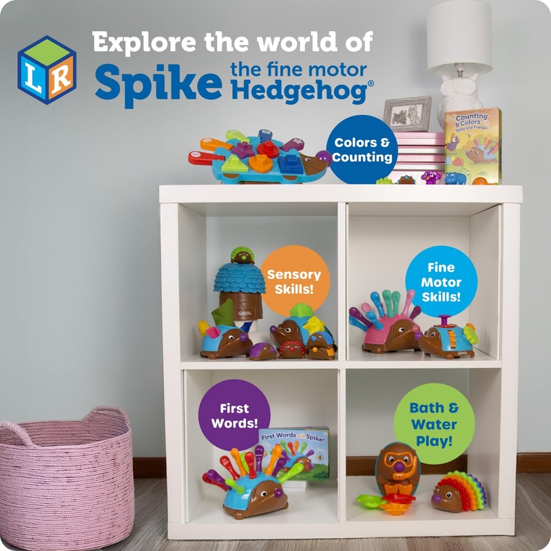 Learning Resources Spike The Fine Motor Hedgehog - Toddler Montessori