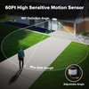 UME Solar Outdoor Lights 302 LED 3000LM, IP65 Waterproof Motion