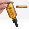 4 Pack 1 oz Glass Dropper Bottles with Measured Dropper