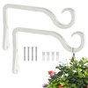 BOLITE Plant Hangers, 6 Inch Hanging Plant Brackets Outdoor Indoor,