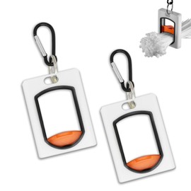 Cable Ties Holder Cable Organizer Insulating Lock Holder Fluorescent Cable Tie Holder Lumbar Tool Wire Stop Cable Ties Storage Fastening Reusable Wire Organization Pack of 2