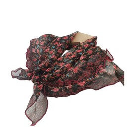 FAIRYGATE Head Scarfs for Women Womens Scarves Silk Bandana Headscarf Hair Scarf Women Square Chiffon Neck Scarfs for Ladies Retro Mothers Day Gifts for Mum 45010