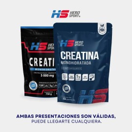 Creatina Monohidratada 750gr Hero Sport Sabor Sin sabor                                                                                               
