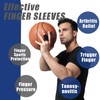 Vanzen Finger Splints, 2 Pack Neoprene Finger Buddy Straps, No