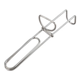 Universal Utensil Holder, Crafted With 100% Durable Stainless Steel, Kitchen Gadgets - Measures 6 3/4" Long x 2 3/8" Wide