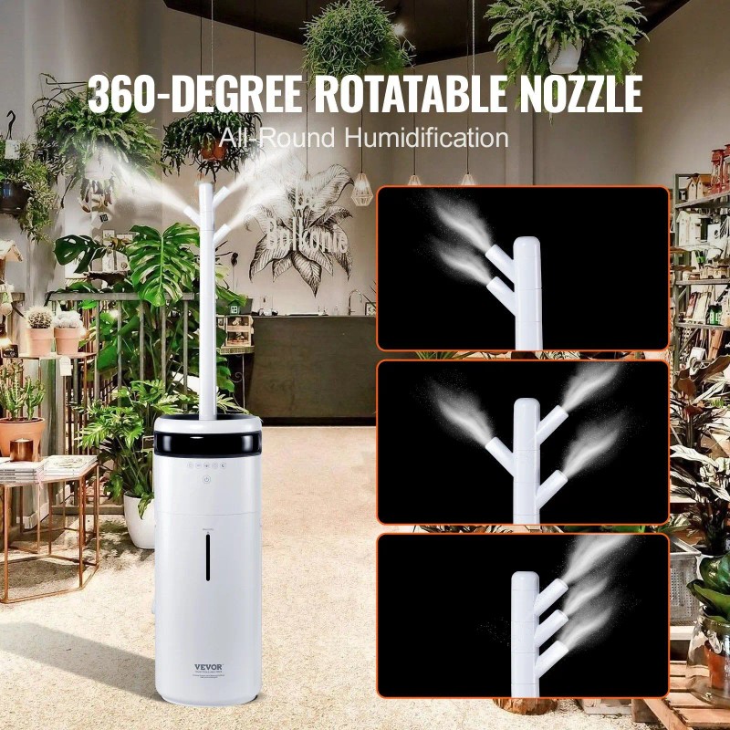 Large Room Commercial Humidifier for Whole House 1291.7 Sq ft