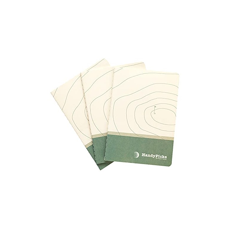 Handy Picks Golf Log Refills Leather Golf Log Book, Standard
